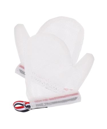 Beavorty 2 Pairs anti-eating gloves finger sucking stop gloves baby nail biting stop guard gloves baby essentials for newborn pacifiers boy essentials No Scratch Gloves Stop Thumb Sucking