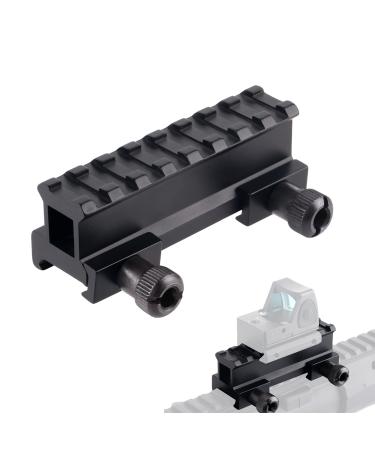 FOCUHUNTER Tactical Scope Riser Base Mount D0015 Aluminum Alloy 21mm Adapter Mount for Picatinny/Weaver Rail Riser Mount - Buy Online on GoSupps.com