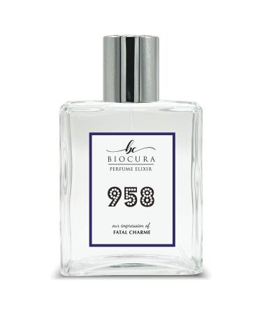 BC Perfume 958 Inspired by Fatal Charme For Women & Men Fragrance Dupes Eau de Parfum Bottle 3.4 Fl Oz/100ml