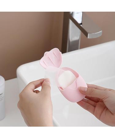 Kcjhagbd 150pcs Disposables Travel Soap Sheets Paper Washing Hand Clean Scented Slices Bath Hand Body Cleaning Soaps for Outdoor Portable Hand Wash - Buy Online on GoSupps.com