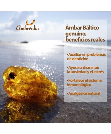 Amberalia Baltic Amber 2 Necklace Bracelet Extension - Polish Cherry - Buy Online on GoSupps.com