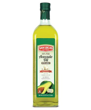 One Liter Avocado Oil with Garlic