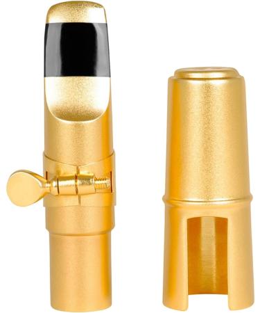 Buy Newwyt Alto Saxophone Mouthpiece Kits - Brass Cap & Metal Ligature | High-Quality Saxophone Parts for Optimal Performance - Buy Online on GoSupps.com