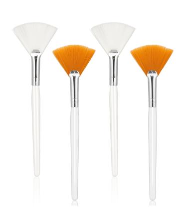 Dill out 4 pieces of mask brushes make -up make -up brushes cosmetics order tools for mud face cream mask brushes cosmetics brush fan brush cosmetics face brush