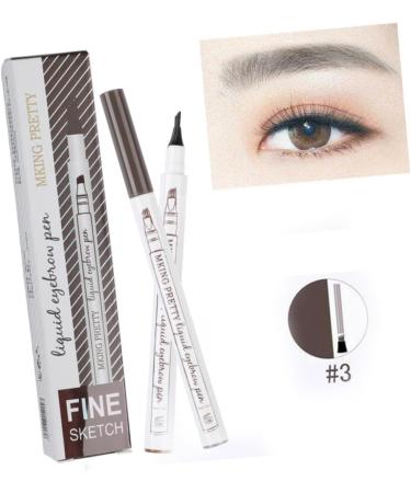 WOONEKY 8 Pcs Liquid Eyebrow Pen Eyebrow Pen Brow Pencil Eyebrow Makeup Tool Waterproof Eyebrow Pen - Buy Online on GoSupps.com