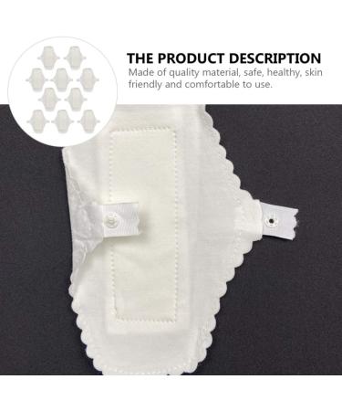 10pcs Ultra Thin Reusable Panty Liners: Charcoal Washable Sanitary Pads - 180mm Menstrual Pad - Buy Online on GoSupps.com