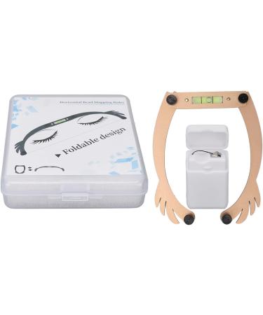 Eyebrow Line Marker Ruler Set Foldable Brow Mapping String Microblading Kit Eyebrow Stencils Eyebrow Mapping Kit for Novice and Professional.(gold) - Buy Online on GoSupps.com
