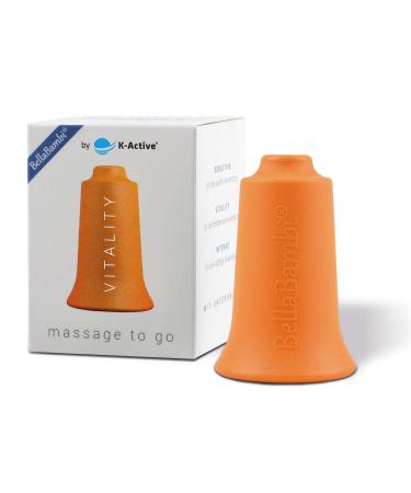 BellaBambi cupping cup by K-Active VITALITY original for negative pressure massage | orange | 3.5 cm