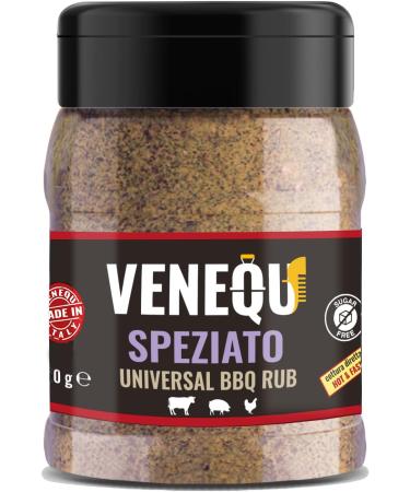  VENEQU VENEQU BBQ DRY RUBs Gourmet Set #3 (150g x 4 RUBs) Made in Italy | 1 x Pork Rub 1 x Beef Rub 1 x Aromatic Rub and 1 Spicy Rub - Buy Online on GoSupps.com
