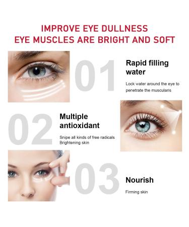 6% Caffeine Eye Cream for Anti-Aging with Retinol Niacinamide Collagen Under Eye Cream for Dark Circles Fine Lines Wrinkles Puffiness and Bags Under Eyes Eye Bags Treatment for Women & Men 0.5 oz - Buy Online on GoSupps.com