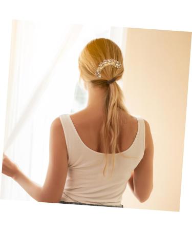 DOITOOL crystal flower Hair up mosaic spring the flowers hair combs for wedding bridal hair accessories wedding hair comb hair accessories women's wedding hair clips for brides - Buy Online on GoSupps.com
