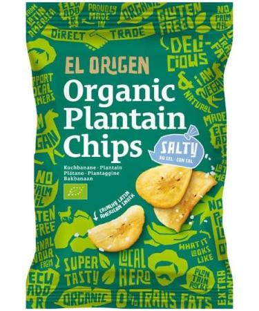 El Origen Salty Grocery - Salted Plantain Chips 80g - Unit - Buy Online on GoSupps.com