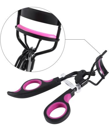 Stainless Steel Eyelash Curler with Pads Premium Quality Eyelash Curlers Tweezer Eyelash Curler No Pinch Pain Suitable for Any Eye Easy to Use - Buy Online on GoSupps.com