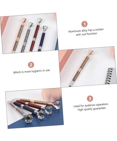 FOMIYES 3pcs Embroidery Pen Eyebrow Kit 3 Head Needle Pen Makeup Tool Makeup Supply Make up Rose Gold 3d - Buy Online on GoSupps.com