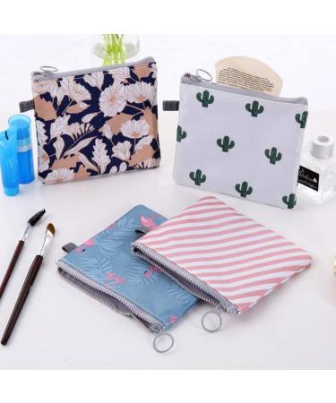 Buy Latrate 4PCs Tampon Storage Bag for Women | Zippered Menstruation Bags for Teenage Girls | International Shipping Available - Buy Online on GoSupps.com