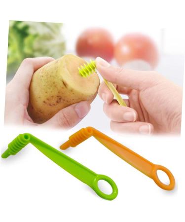 Alipis 1 pc Spiral Cucumber Carrot Slicer Shaving Cutter Helper Color Random Rotary Kitchen - Buy Online on GoSupps.com
