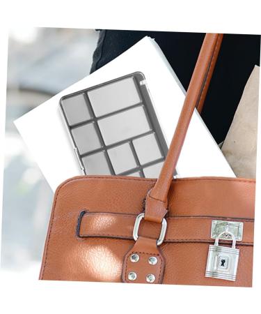 VALICLUD Lot de 2 Palettes de Maquillage Vides 10 Cases Format Compact Base Magn tique avec Couvercle Transparent pour Maquillage des Yeux Usage Voyage Plateau Organisateur de Fards Paupi res - Buy Online on GoSupps.com
