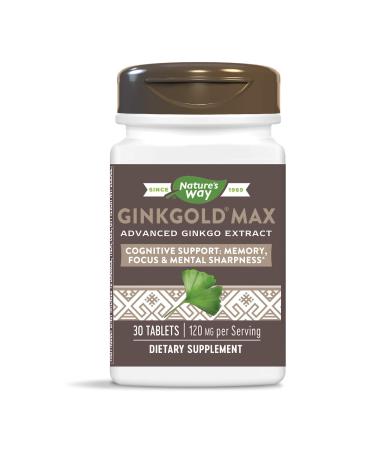Nature's Way Ginkgold Max 120 mg 30 Tablets