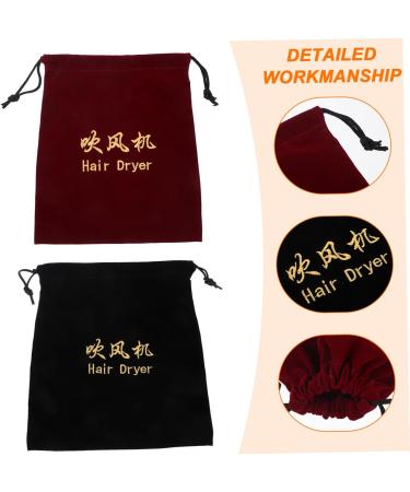 Toddmomy Hairdryer Storage Bag 8 Pcs Hair Dryer Storage Bag Hotel Supplies Travel Jewelry Travel Bag 26x23x0.5cmx4pcs Assorted Colorx4pcs - Buy Online on GoSupps.com