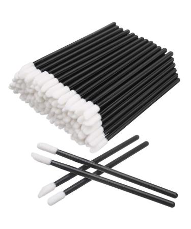UEAVOID 50 Pieces Multifunctional Disposable Disposable Lip Gloss Applicator Wands Applicator Makeup Tool for Eyebrow Lip