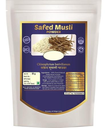 NN Safed Musli Ashwagandha Shatavari Gokhru Vidarikand & Kaunch Poudre de graines 300 g (50 g chacune) - Buy Online on GoSupps.com