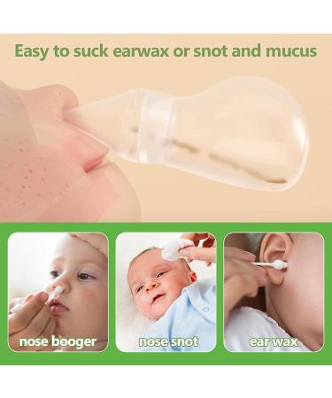 Haakaa Silicone Baby Nasal Aspirator - Safe & Easy Nose Cleaner for Newborns & Toddlers - Buy Online on GoSupps.com