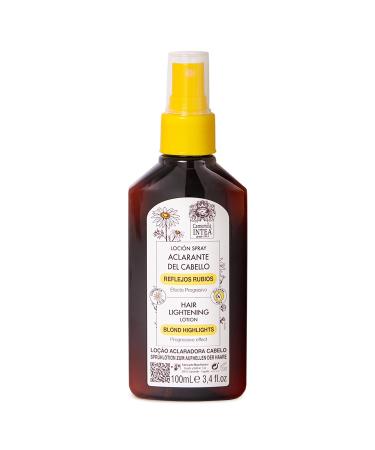 Camomila Intea Natural Blonde Highlights Hair Lightener - Spray with Chamomile Extract - 3.4 Oz
