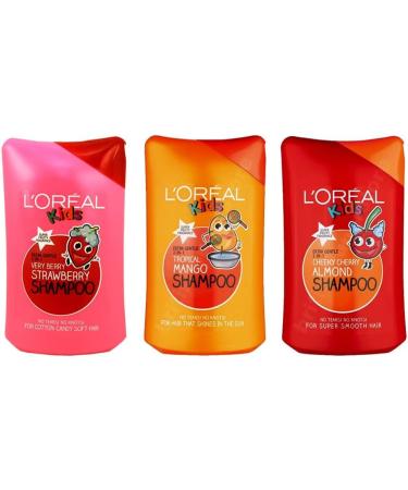 L'Oreal ParisLondon UK LOr al Kids Very Berry Strawberry Baby Shampoo Strawberry 2pack 2 x 250 ml 500 ml - Buy Online on GoSupps.com