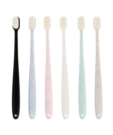 Minkissy 18 STK toothbrush cleaning brushes for the household prosthesis cleaning brush bristen protect protective tent dental toe tooth cleaning adult tooth simple captivity child pbt