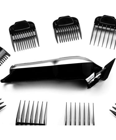 Andis Clipper Guards Set - Kaynway Professional Upgrade Magnetic Comb Guides for Andis Master Clipper 10PCS (Black) - Buy Online on GoSupps.com