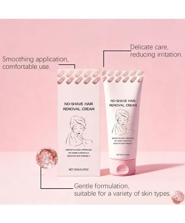 Pack of 2 hair removal creams for sensitive skin gentle formula suitable for legs arms and bikini line for women and men - Buy Online on GoSupps.com