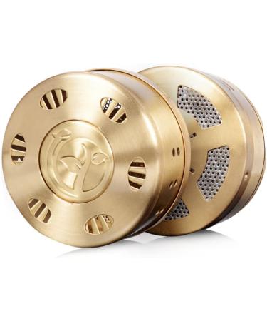 Beavorty 3 Series Box Moxa Burner - Portable Moxibustion Organizer & Crushing Tools | Compact 8x8cm Moxa-Box (3PCs) for Hair Tubes - Golden Edition - Buy Online on GoSupps.com