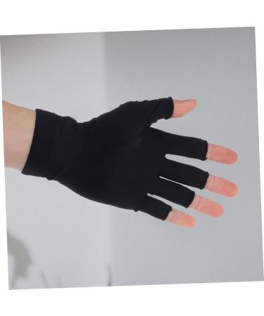 Kisangel 3 Pairs Uv Gloves Uv Protection Manicure Gloves Gel Manicure Gloves Manicure Gloves Uv Protection Nail Art Fingerless Gloves Nail Gel Uv Nail Gloves Fabric Women's Anti-uv Dryer - Buy Online on GoSupps.com