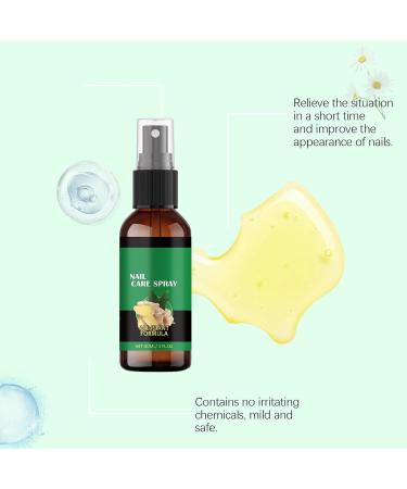 Lot de 3 sprays Ginger Foot - S rum cuticle pour ongles - R paration des ongles au gingembre - Soin des ongles au gingembre - Huile de soin des cuticules - 30 ml - Buy Online on GoSupps.com