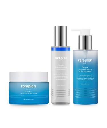 rataplan Donghae Deep Moisturizing Cream Mist Cleanser Set