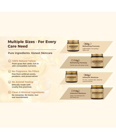  Generisch Moisturizing face cream - 50g - Soothing and nourishing lotion - For morning and evening use after showering and removing makeup - Buy Online on GoSupps.com