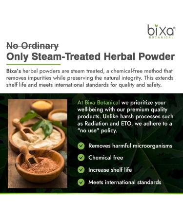 bixa BOTANICAL Tulsi Leaves Powder (Holy Basil Leaf/Ocimum Sanctum) 7 Oz / 200g,Pack of 1 | Support Immunity|Taken as Tea Peppery to Bitter taste 7.05 Ounce (Pack of 1) - Buy Online on GoSupps.com