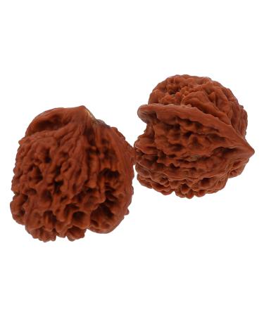 Beaupretty 4 pieces walnut-fitness handball massage ball adult walnut hand stress ball hand massage balls from walnut wood walnut handball wooden gymnasium ball china trainer