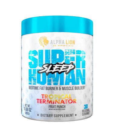 Alpha Lion Superhuman Sleep, Night Time Muscle Recovery (30 Servings, Tropical Terminator)