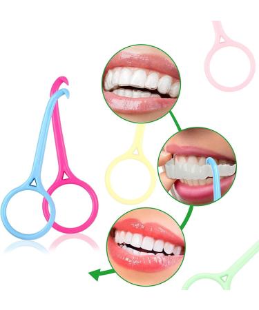 5-Piece Aligner Removal Tool Set | Invisible Bandage Tooth Cleaning & Oral Care | Retainer & Orthodontic Shells in White Yellow Pink Green & Blue - Buy Online on GoSupps.com
