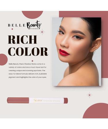 Belle Beauty by Kim Gravel Shero Shadow Stick - Champagne - Effortlessly Stunning Eyes - Buy Online on GoSupps.com