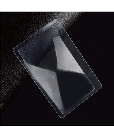 10 PCS Credit Card Sized Magnifying Lenses3xMagnifier Magnification Magnifying Fresnel Lens Superior Quality and Creative Medium - Buy Online on GoSupps.com