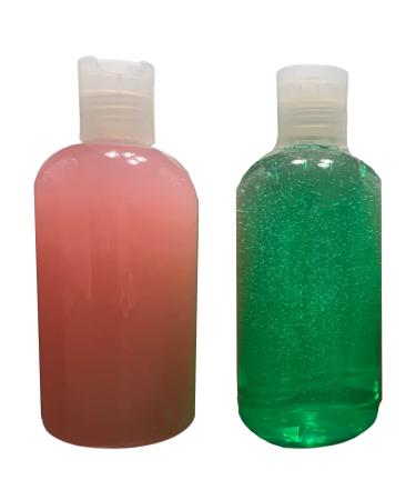 Scented Shower Gel for Women Bath and Body Wash Gels 12 Oz Large Bottle 1 Count(Pink Sugar or Money Green)