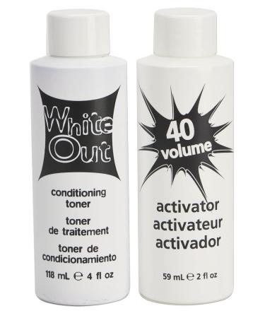 RAW Beyond Bleach White-Out Kit: Conditioning Toner with 40 Volume Activator - Buy Online on GoSupps.com