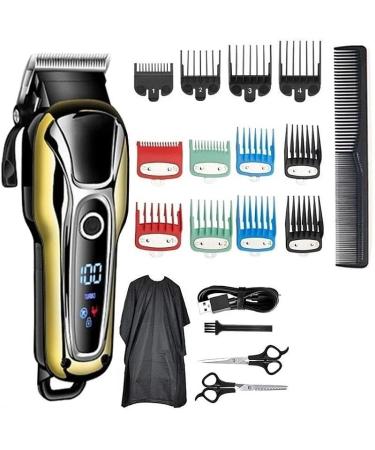Hair Clippers for Men Hair Clipper Professional Hair Clipper Men's Hair Clipper Electric Trimmer LCD Display Hair Clipper Almighty Set