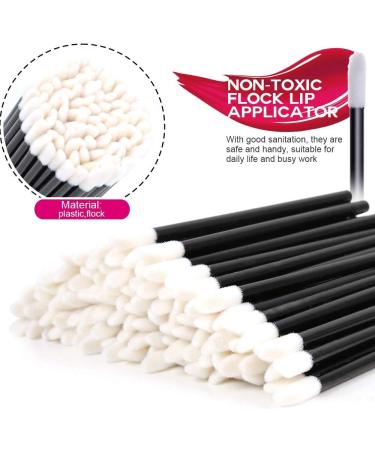 600 Pcs Disposable Lip Brushes Wands Lint Free Makeup Applicators Lipstick Lip Gloss Testers - Buy Online on GoSupps.com