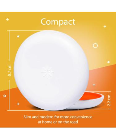 Invisalign Aligner and Retainer Case - White Retainer Holder for Storage - Buy Online on GoSupps.com