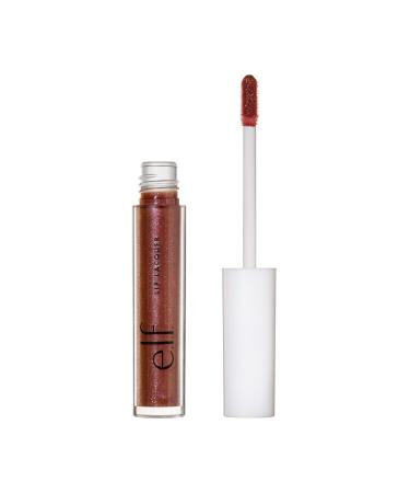 e.l.f. Lip Lacquer  Nourishing  Non-Sticky Ultra-Shine Lip Gloss With Sheer Color  Infused With Vitamins A & E  Vegan & Cruelty-Free  Love Bite