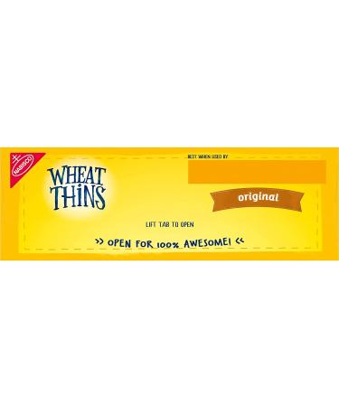 Wheat Thins Original Whole Grain Wheat Crackers Family Size 14 oz - 1 Pack - Buy Online on GoSupps.com