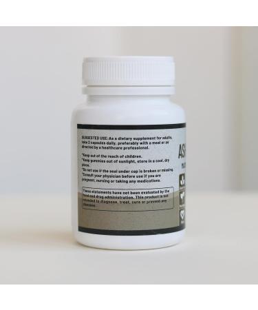 AIHIYO Ashwagandha Capsule 500mg Herbal Supplement with MACA Root Vitamin D2 and Vitamin C 60 Count - Buy Online on GoSupps.com